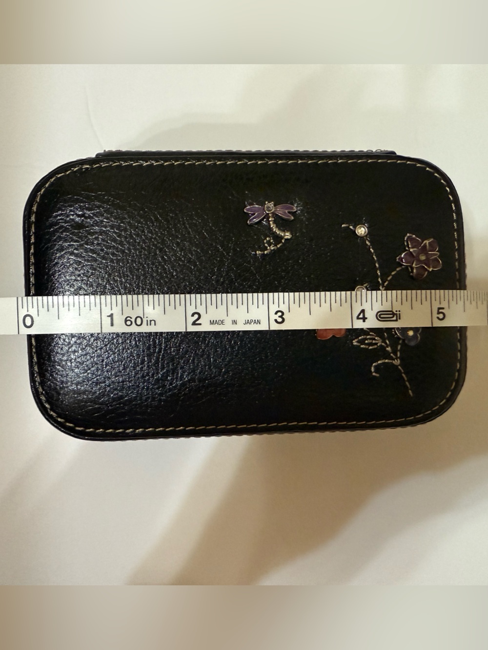 Fossil Genuine Leather Travel Jewelry Case - Picture 9 of 10
